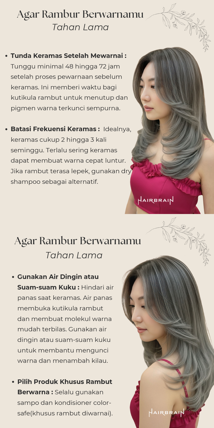 Warnain rambut bikin rusak?