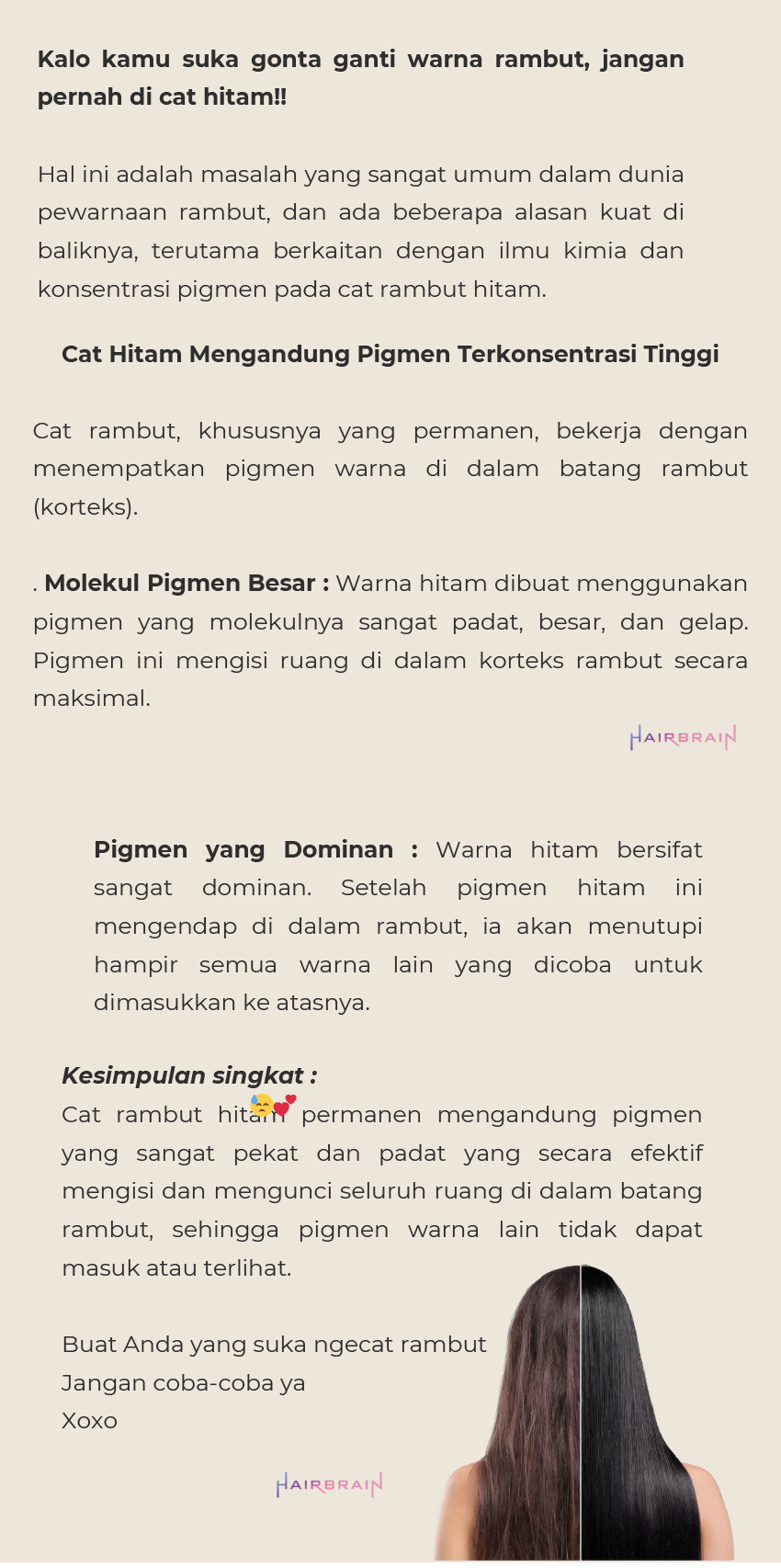 Warnain rambut bikin rusak?